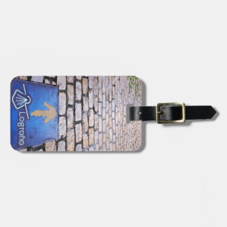 Yellow arrow luggage tag