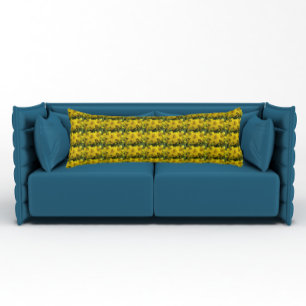 Yellow Asiatic Lilies Floral Body Cushion