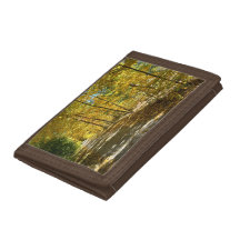 Yellow Autumn Trail Wallet