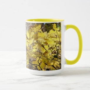 YELLOW AUTUMN TREES MUG