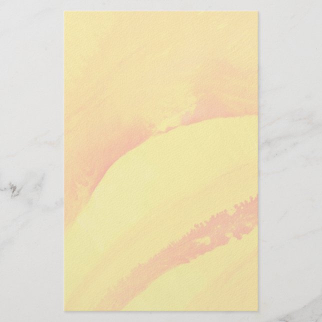 yellow background. watercolor on paper (Front)