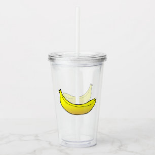 Yellow Banana Acrylic Tumbler