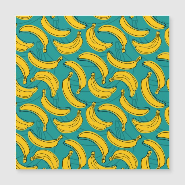 Yellow Banana: Black Outline Vintage (Front)