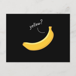 Yellow Banana Fruit Fruit Postcard