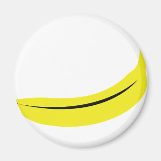 yellow banana fruit magnet