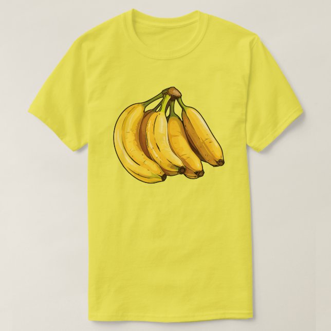 Yellow Bananas T-Shirt (Design Front)