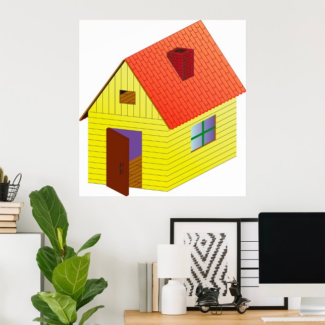 Yellow Barn House Poster (Creator Uploaded)