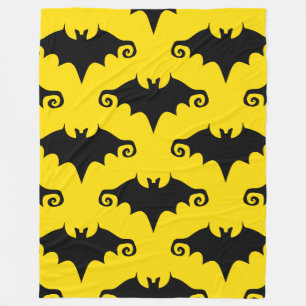 yellow bats blanket