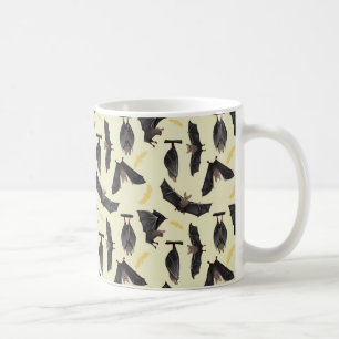 yellow bats coffee mug