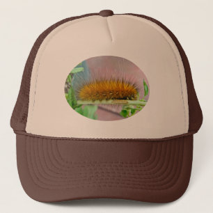 Yellow Bear Caterpillar Virginian Tiger Moth Items Trucker Hat