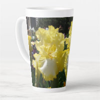 Yellow Bearded Iris Irises Flowers floral