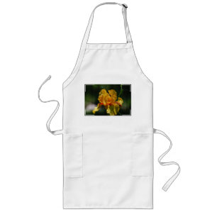 Yellow Bearded Iris Long Apron