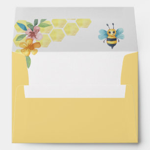 Yellow bee elegant  envelope