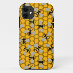 Yellow Bees iPhone 11 Case