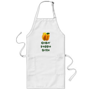 Yellow Bell Pepper Long Apron