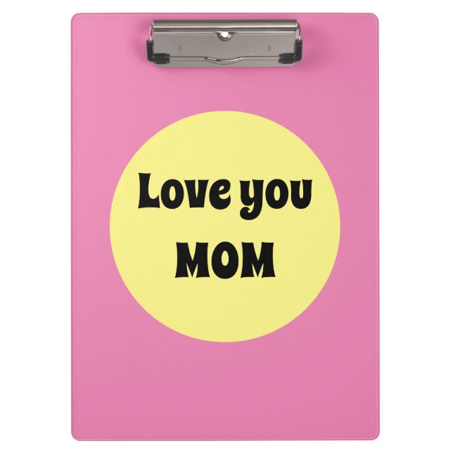 Yellow Big Dot Clipboard (Front)