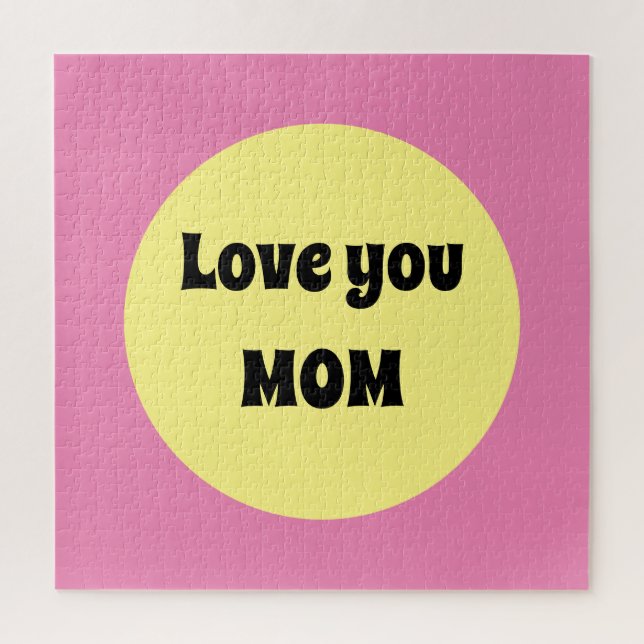 Yellow Big Dot  Jigsaw Puzzle (Vertical)