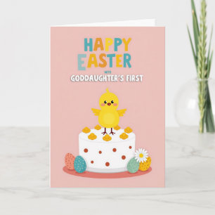 Yellow Bird Cake Pattern Card