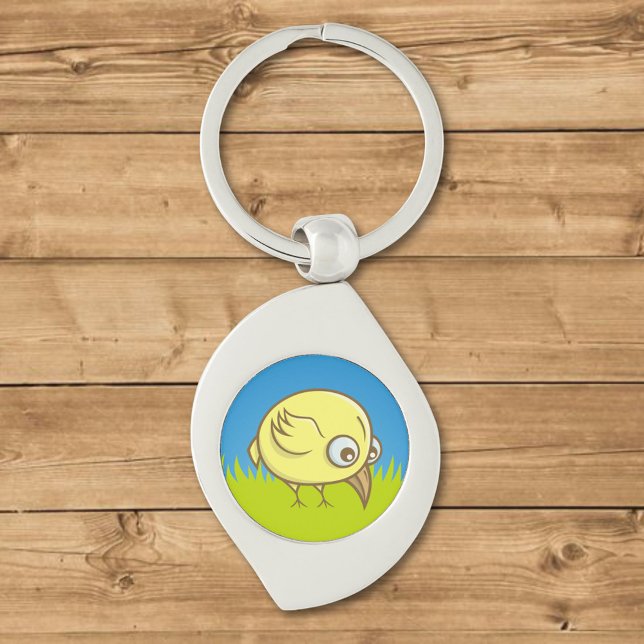 Yellow Bird Cartoon Keychain (Creator Uploaded)