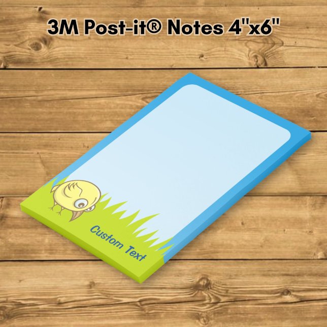 Yellow Bird Cartoon Post-it Notes (Creator Uploaded)