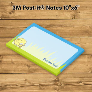 Yellow Bird Cartoon Post-it Notes