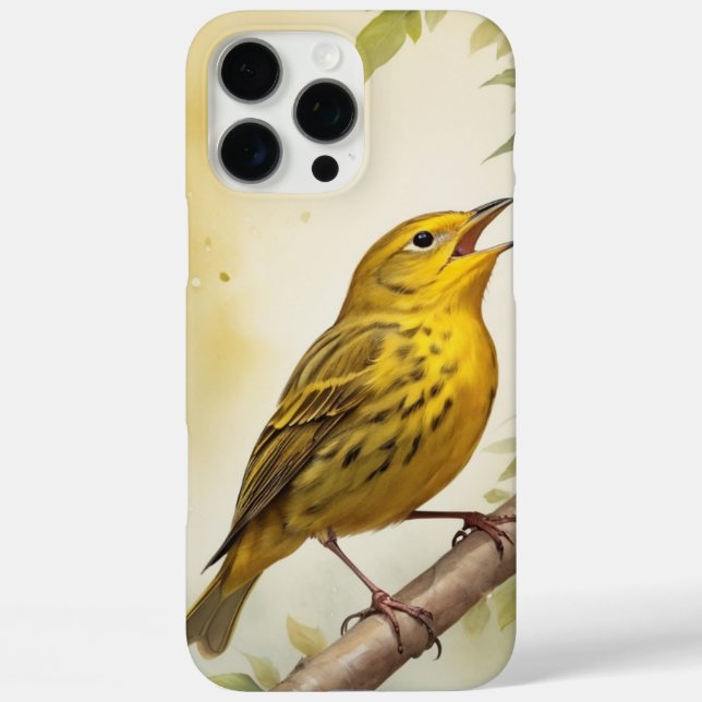 yellow bird Case-Mate iPhone case (Back)
