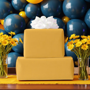 Yellow Birthday  Wrapping Paper