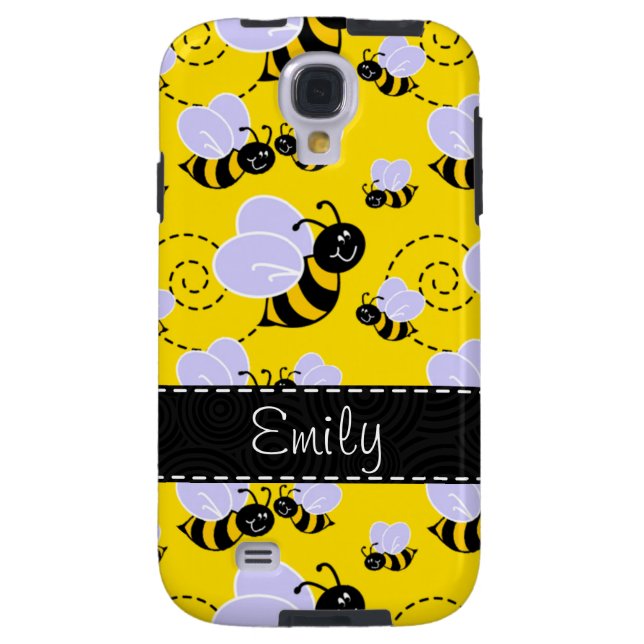Yellow & Black Bumble Bee Case-Mate Samsung Galaxy Case (Back)