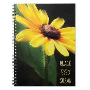 Yellow Black Eyed Susan Photograph Notebook