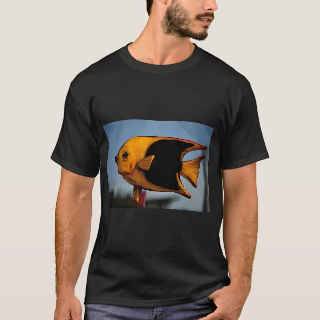 Yellow & Black Fish T-Shirt (Front)