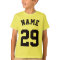 Yellow & Black Kids | Sports Jersey Design