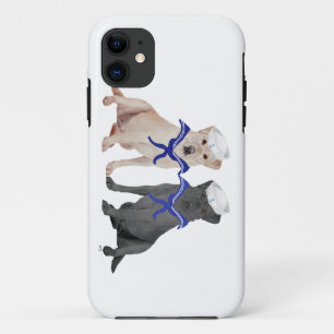 Yellow & Black Labrador Retrievers Case-Mate iPhone Case