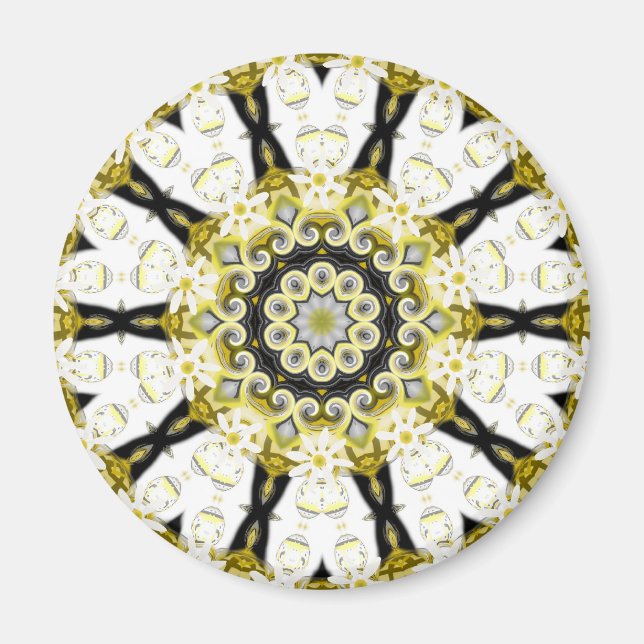 Yellow & Black Magnet (Front)