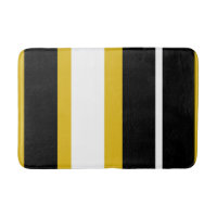 Yellow Black White Stripes Bee Stripe