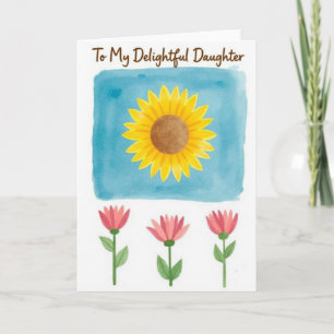 Yellow Blossom Affection Card