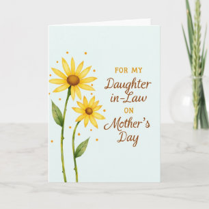 Yellow Blossom Day Wish Card