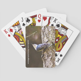 Yellow & Blue Bird Playing Cards