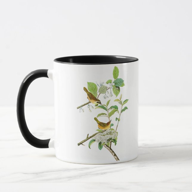 Yellow-breasted Warbler John Audubon Birds America Mug (Left)