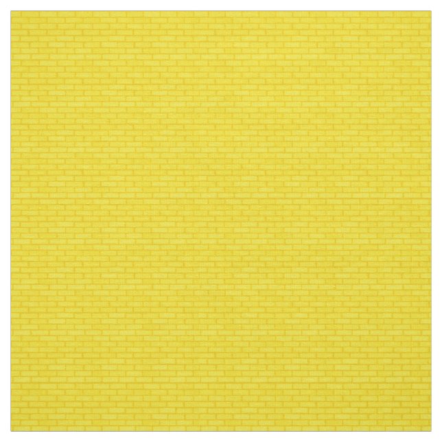 Yellow Brick Cotton Fabric (Swatch)