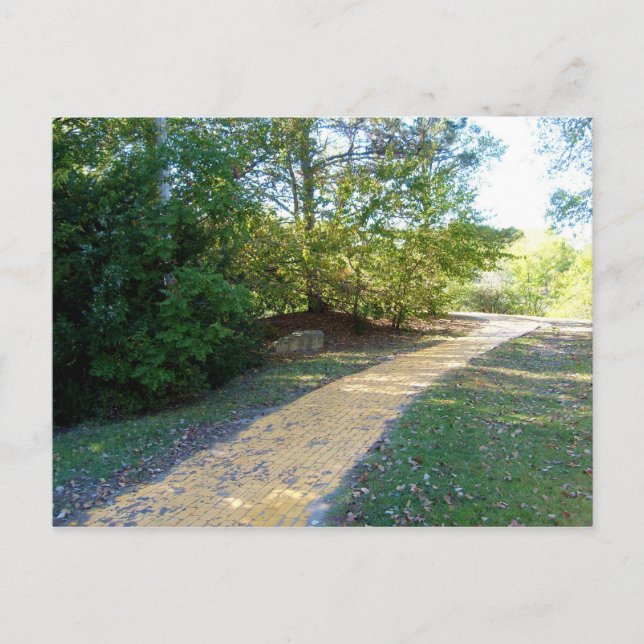 yellow brick road 3 postcard (Front)