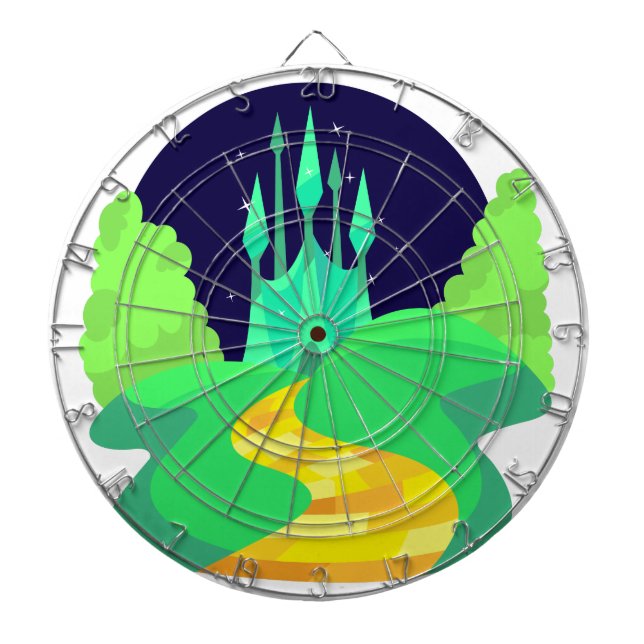 yellow brick road dartboard (Front)