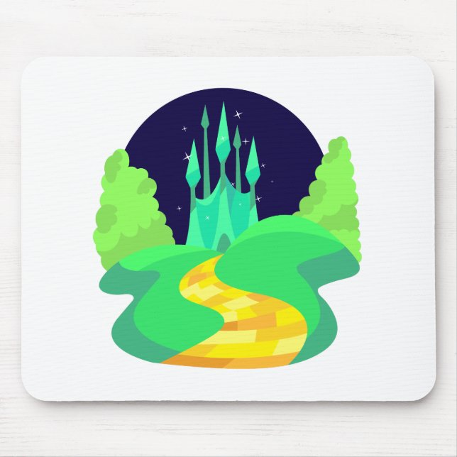 yellow brick road mouse pad (Front)