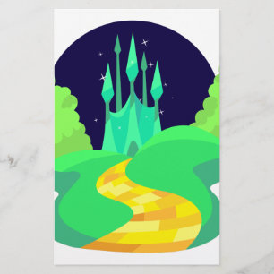 yellow brick road stationery