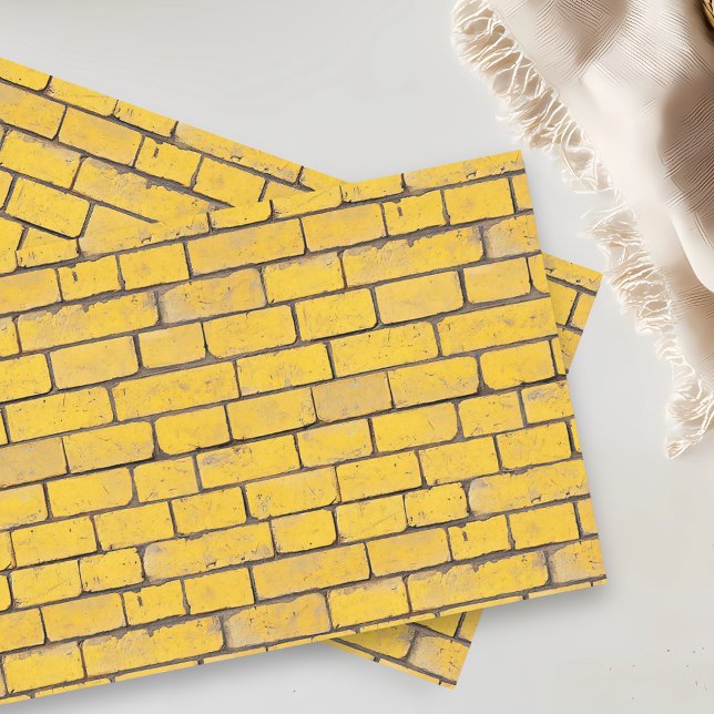 Yellow Brick Road Wall  Tissue Paper (Creator Uploaded)