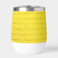 yellow brick wall