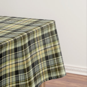 Yellow-brown tartan plaid. tablecloth
