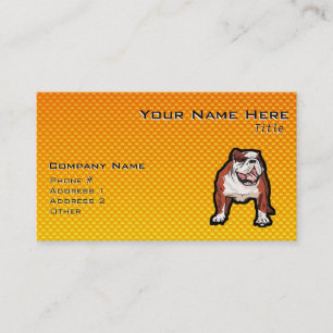 Yellow Bulldog Business Card