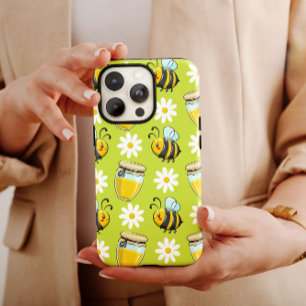 Yellow Bumblebee Honey iPhone 14 Case-Mate Case