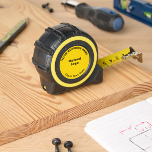 Yellow Business Brand on Tape Measure 1