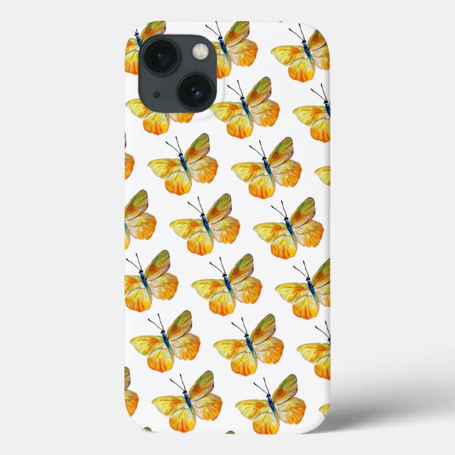 Yellow Butterflies iPhone 6/6s, Tough Xtreme Case-Mate iPhone Case (Back)